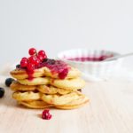 Waffeln am und auf dem Wasser