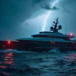 15 people rescued - luxury yacht "Bayesian" sunk, Concept art for illustrative purpose, tags: luxusyacht vor - Monok