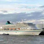 A large cruise ship at a pier in Bremerhaven, Germany, during the day., tags: zu - pexel